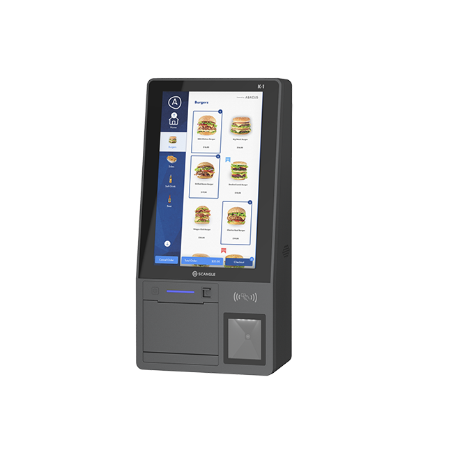 Scangle K3 Kendi kendine sipariş kiosk POS terminali